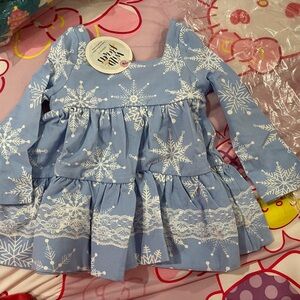 Blue Snowflake Dress